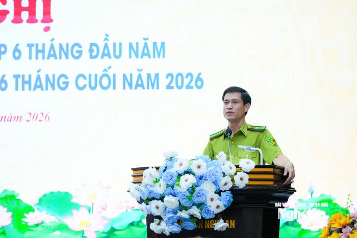 Đại diện các đơn vị tham luận tại hội nghị. Ảnh: T.L
