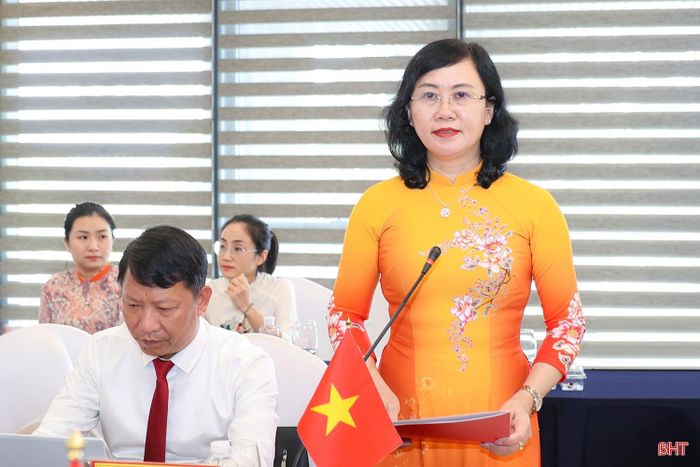 Đồng chí Trương Thanh Huyền - Ủy viên BTV, Trưởng ban Tổ chức Tỉnh ủy Hà Tĩnh bế mạc tọa đàm.