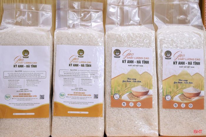 Sản phẩm "Gạo chất lượng cao Kỳ Anh - Hà Tĩnh".