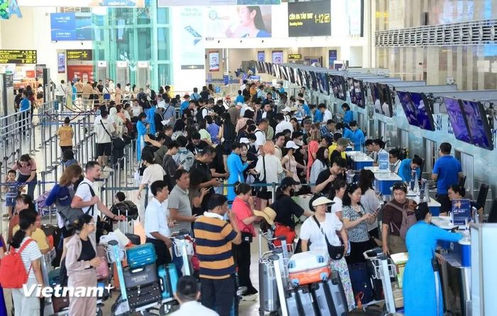 Hoạt động vận chuyển của ngành Hàng không đạt mức tăng trưởng cao trong những tháng vừa qua của năm nay. (Ảnh: Việt Hùng/Vietnam+)