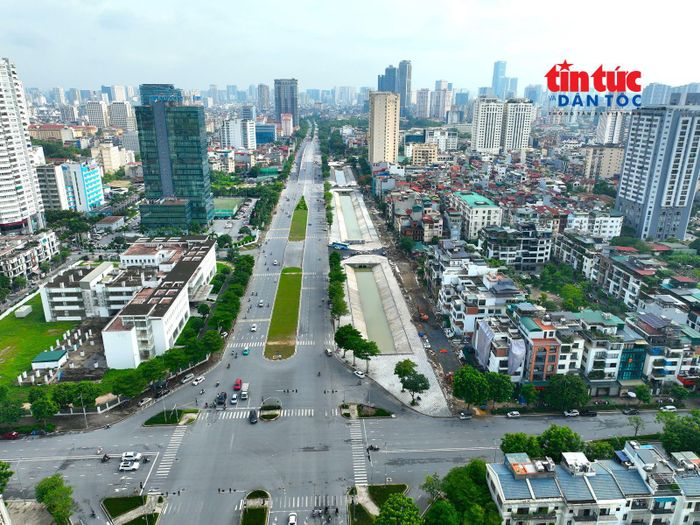 Sau khi dự án chống ngập hoàn thành, toàn bộ khu vực được cải tạo đồng bộ về mặt cảnh quan, tạo nên điểm nhấn mới trên trục Vành đai 2,5.