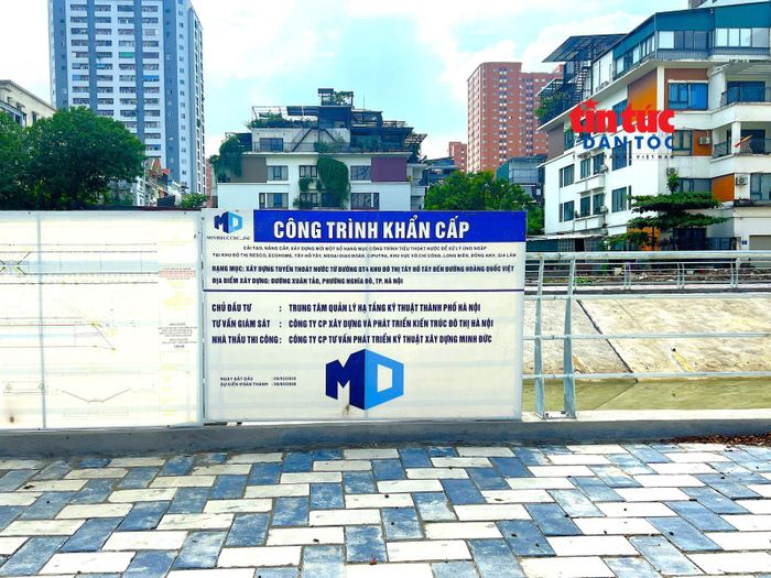 Hệ thống mương hở tiêu thoát nước trên đường Xuân Tảo cũng góp phần giảm úng ngập cho các khu đô thị Resco, Ecohome, Tây Hồ Tây, Đoàn Ngoại giao, Ciputra và khu vực đường Võ Chí Công.