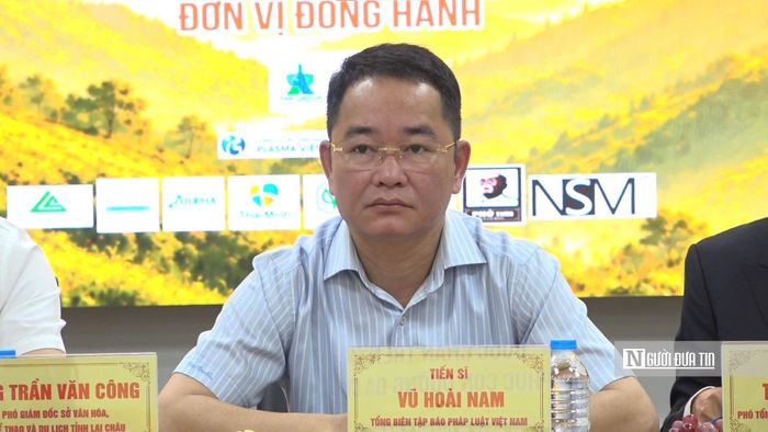 Tổng biên tập Báo Pháp luật Việt Nam ông Vũ Hoài Nam