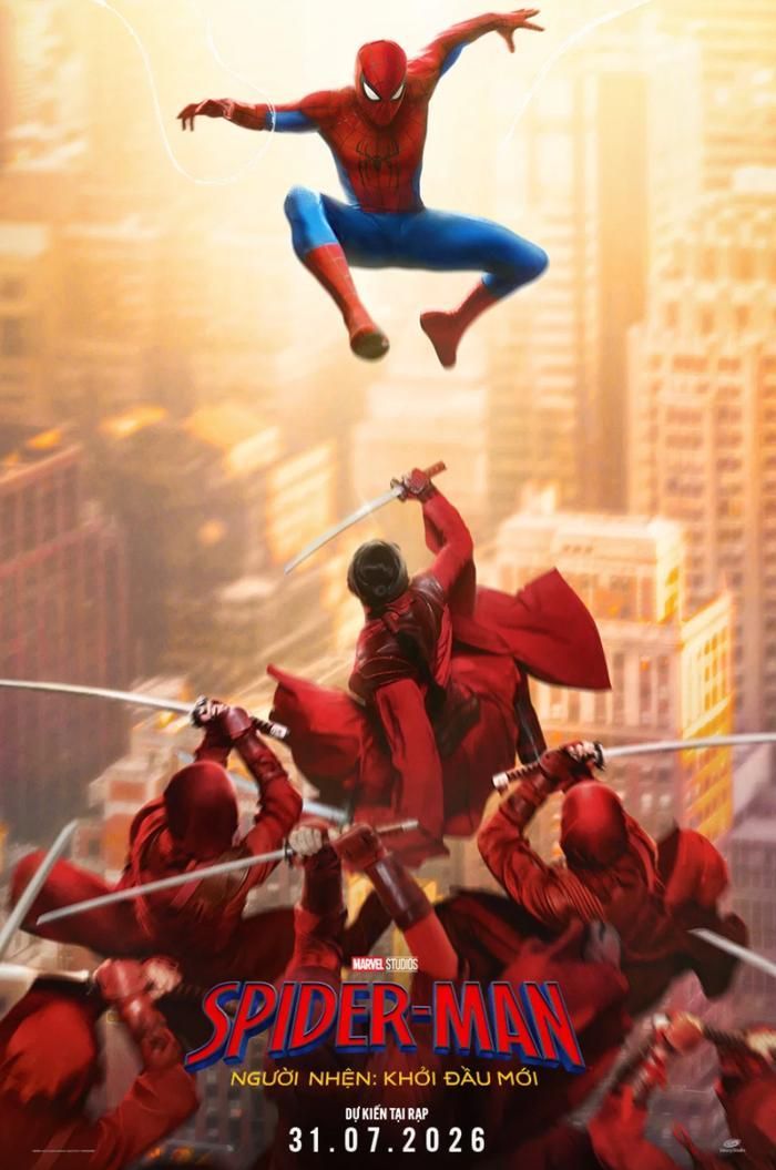 Spider-Man: Brand New Day chính thức khởi chiếu từ 31/7/2026, hứa hẹn xô đổ các kỷ lục phòng vé toàn cầu. Ảnh: NSX