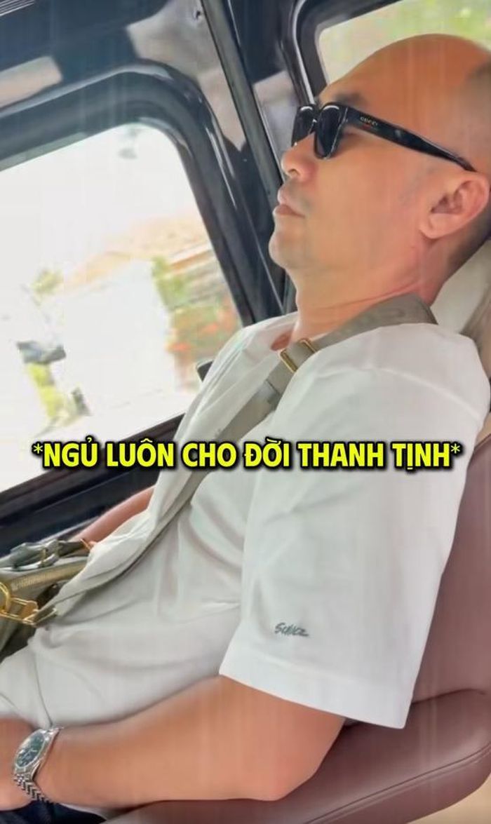 Thu Trang hài hước mô tả ông xã. Ảnh: Chụp màn hình FBNV