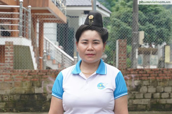 Bà Lò Thị Duyên, Phó Chủ tịch Hội LHPN xã Thanh Nưa.