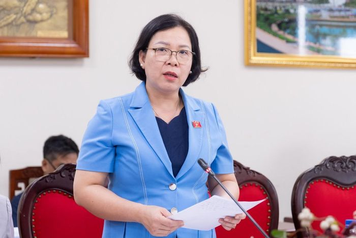 Phó Chủ nhiệm Ủy ban Văn hóa và Xã hội Trần Thị Thanh Lam. Ảnh: Trung Hiếu