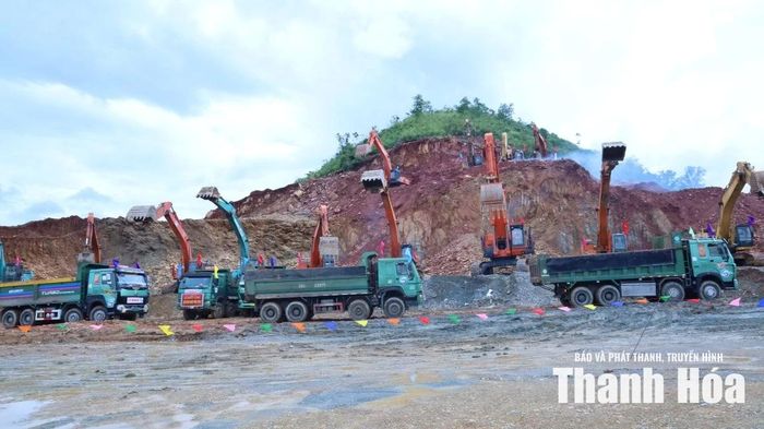Chủ đầu tư sẵn sàng phương tiện để triển khai hạ tầng ngay sau lễ khởi công.