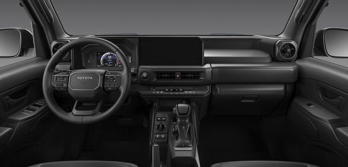 Không gian nội thất Land Cruiser FJ được phát triển theo định hướng kết hợp giữa tính thực dụng của một mẫu xe địa hình và sự tiện nghi cần thiết cho nhu cầu sử dụng hằng ngày.