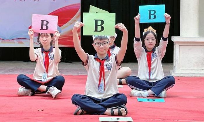 Sở Giáo dục và Đào tạo Bắc Ninh đề xuất giữ nguyên các trường trung học cơ sở trọng điểm để nâng cao chất lượng giáo dục mũi nhọn. Ảnh: Học sinh Trường Trung học cơ sở trọng điểm Từ Sơn (phường Đồng Nguyên).