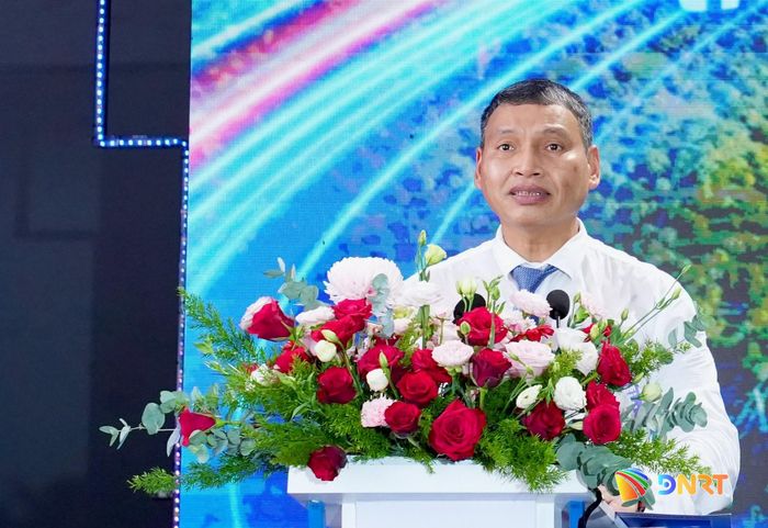 Phó Chủ tịch Thường trực UBND thành phố Hồ Kỳ Minh phát biểu tại lễ khởi công. Ảnh: T.CÔNG