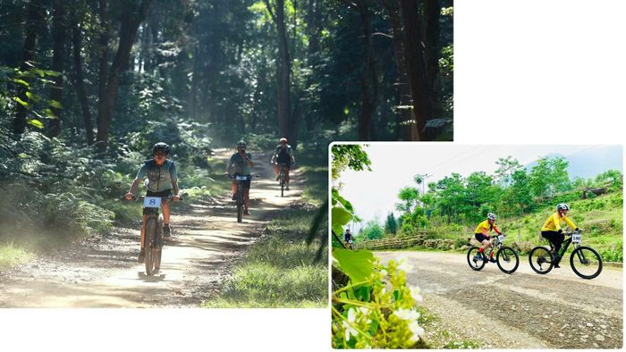 Mỗi cung đường chạy, đường đua không chỉ thử thách ý chí của vận động viên mà còn kể câu chuyện về cảnh quan, văn hóa và con người vùng đất biên cương.