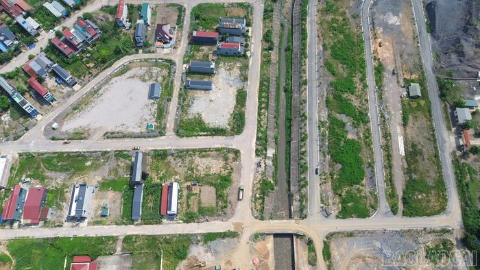 Hạ tầng các khu đất được đầu tư đồng bộ.