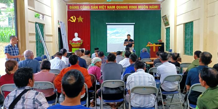 Quang cảnh buổi lễ.