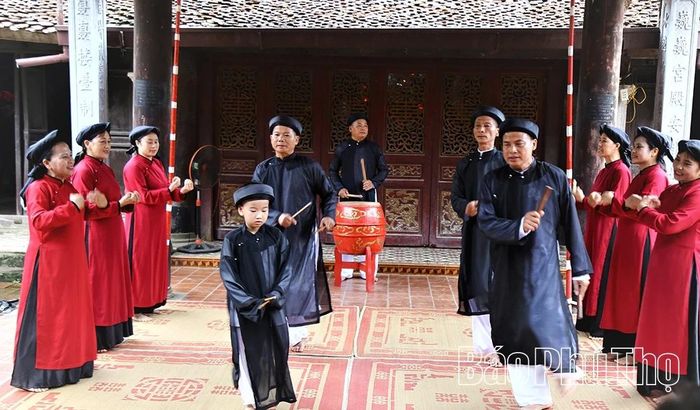 Hát Xoan được xây dựng thành sản phẩm du lịch đặc trưng, mang tính nhận diện của phường Vân Phú.