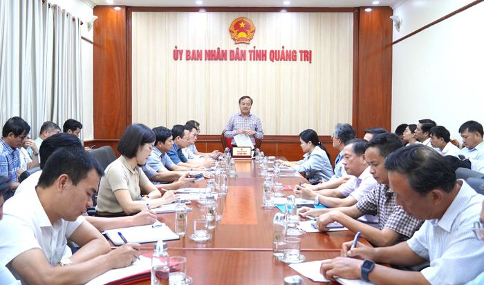 Quang cảnh buổi làm việc - Ảnh: C.H