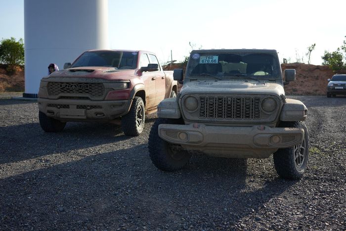 Jeep Wrangler - mẫu xe chơi "có số có má" trong lòng người yêu chinh phục địa hình. Ảnh: Hoàng Linh