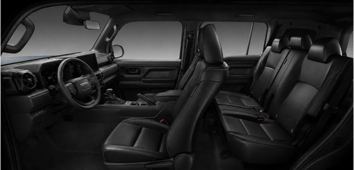 Land Cruiser FJ chú trọng về sự thoải mái với hệ thống ghế ngồi