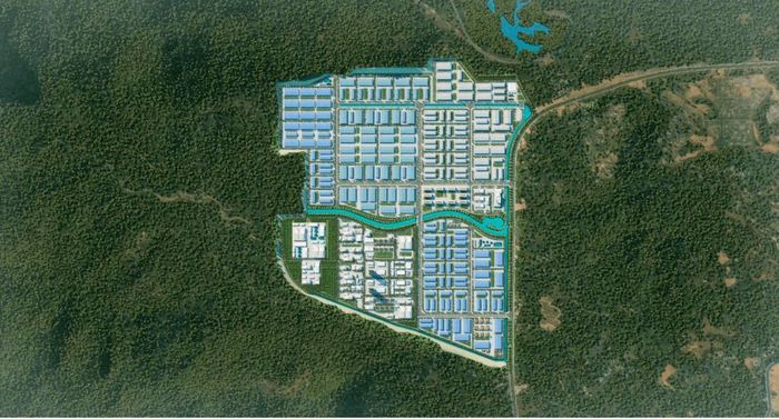 Phối cảnh Khu công nghiệp Hòa Ninh (Phú Mỹ 3 Đà Nẵng IP).