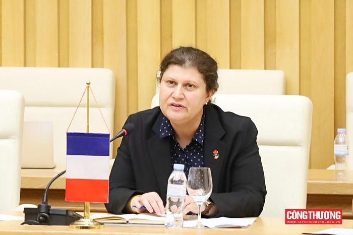 Bà Marie Keller khẳng định Pháp muốn đẩy mạnh hợp tác với Việt Nam trong lĩnh vực thế mạnh là công nghiệp và điện hạt nhân dân dụng