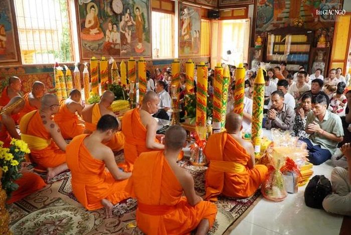 Năm nay tại chùa Candaransi có 23 chư Tăng an cư