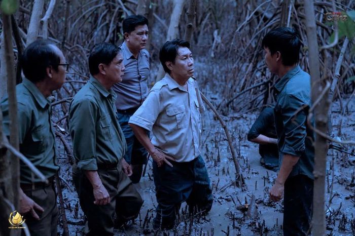Công nghệ hỗ trợ tích cực cho việc tái hiện cuộc đấu tranh cam go, gian khổ của lực lượng công an trong Chuyên án CM12 (Ảnh: Điện ảnh CAND).
