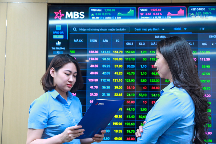 VN-Index có phiên tăng điểm thứ hai liên tiếp. Ảnh Đức Thanh