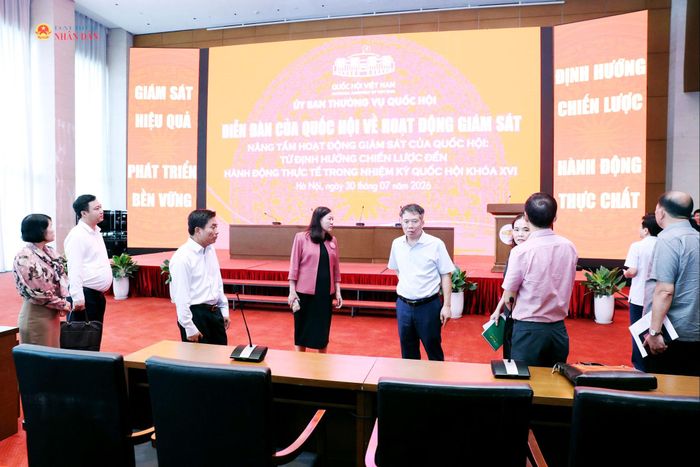 Phó Chủ tịch Quốc hội, Thượng tướng Nguyễn Doãn Anh kiểm tra công tác chuẩn bị tổ chức Diễn đàn