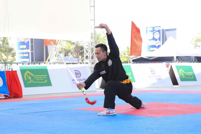 Vận động viên thi đấu. Ảnh: Phan Phương