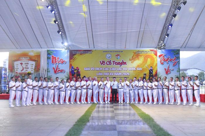 Giải vô địch các Câu lạc bộ Võ cổ truyền quốc gia lần thứ XV là sân chơi đỉnh cao của võ cổ truyền Việt Nam. Ảnh: Phan Phương