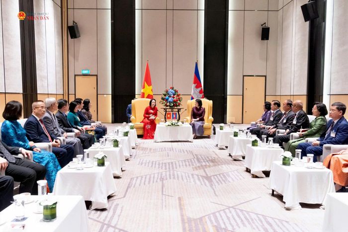 Toàn cảnh buổi tiếp