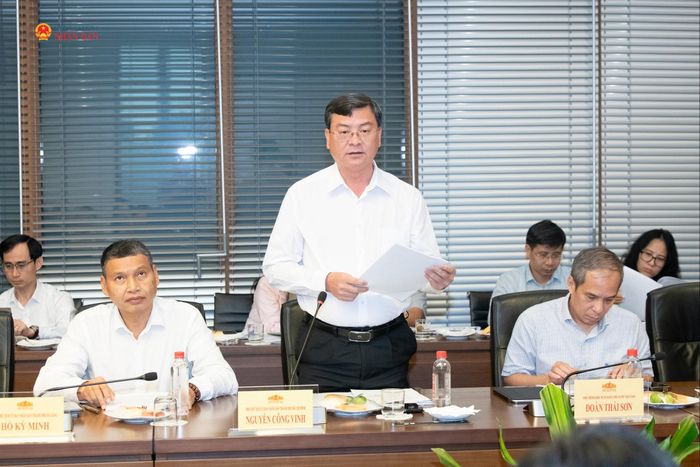 Phó Chủ tịch UBND TP. Hồ Chí Minh Nguyễn Công Vinh phát biểu
