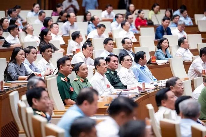 Các đại biểu dự hội nghị tại điểm cầu Trung ương.