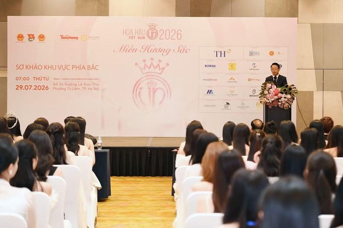 Sơ khảo Hoa hậu Việt Nam khu vực phía Bắc ngày 29/7 tại Hà Nội.