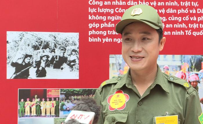  Anh Nguyễn Quang Trọn bày tỏ sự quyết tâm. 