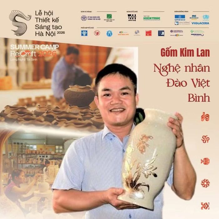 Nghệ nhân gốm Kim Lan (Ảnh BTC)