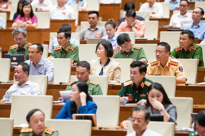 Các đại biểu dự Hội nghị tại Hội trường Diên Hồng, Nhà Quốc hội. Ảnh: Phạm Thắng