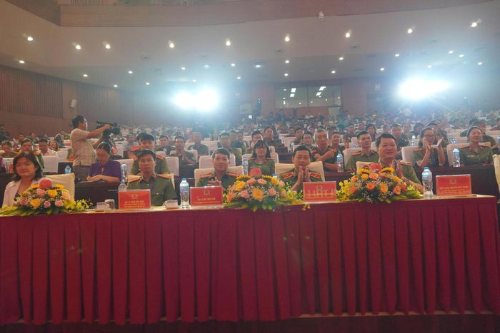 Lễ khai mạc Hội thi Lực lượng tham gia bảo vệ ANTT ở cơ sở giỏi toàn quốc lần thứ I - năm 2026 khu vực phía Nam có sự tham dự của nhiều đại biểu