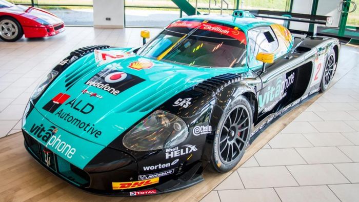 Siêu xe MC20 GT2 Stradale lấy cảm hứng từ xe đua MC12. Ảnh: Maserati.