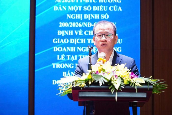Phó Chủ tịch UBCKNN Nguyễn Hoàng Dương phát biểu tại hội nghị 28/7.