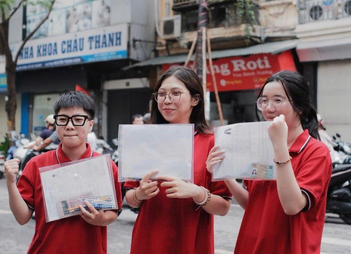 Thí sinh dự thi tốt nghiệp THPT 2026. Ảnh: VĐ