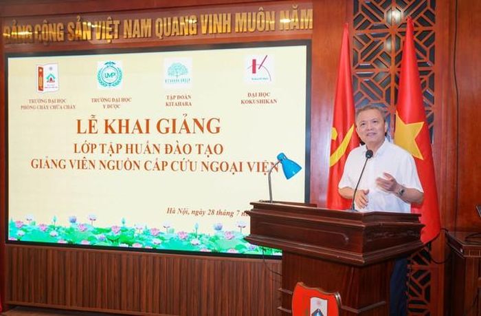 GS.TS.TTND Lê Ngọc Thành chia sẻ về định hướng hợp tác giữa các đơn vị.