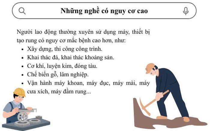 Những nghề có nguy cơ cao. (Ảnh Thành Long)