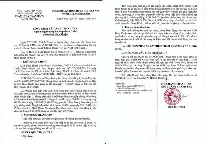 KLTT ACB Bình Thuận.