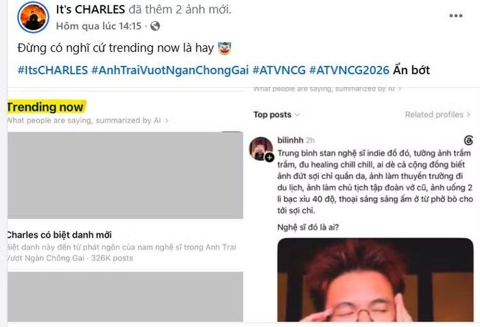 Chính chủ "Ít Chạc" cũng không ngờ tới độ viral của mình.