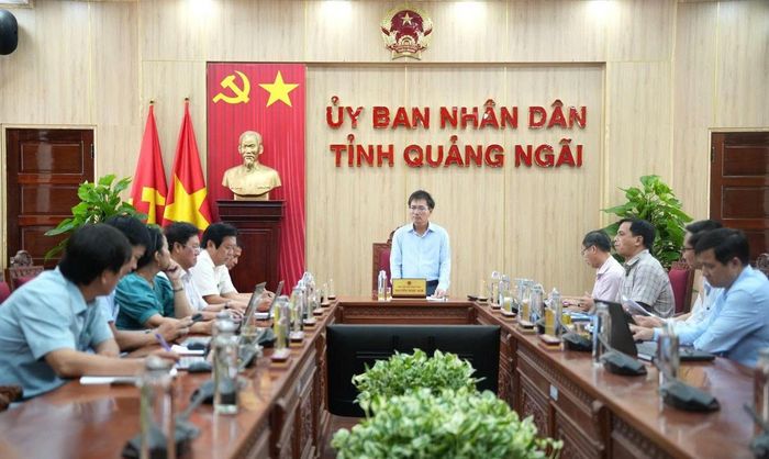 Quang cảnh buổi làm việc. Ảnh: ĐS.