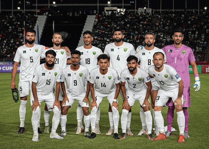  Đội hình Pakistan. Ảnh: PFF 