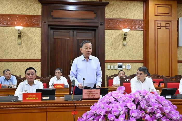 Tổng Bí thư, Chủ tịch nước Tô Lâm phát biểu chỉ đạo tại Phiên họp