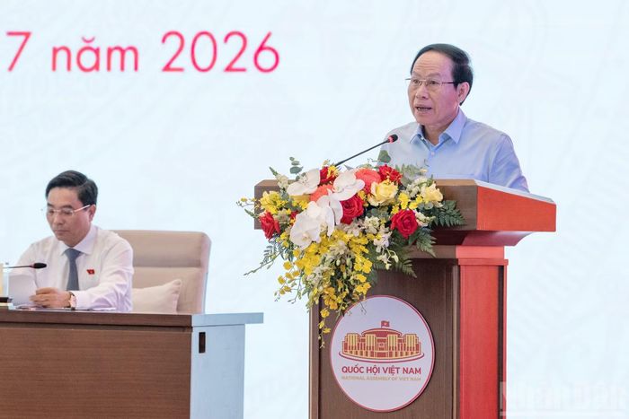 Phó Thủ tướng Lê Tiến Châu phát biểu tại diễn đàn.