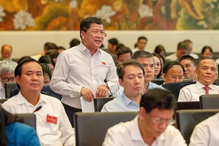 Các đại biểu phát biểu ý kiến tại Diễn đàn. (Ảnh: THỦY NGUYÊN)